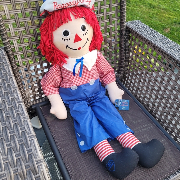 Vintage Raggedy Andy 36" Doll Large - Picture 2 of 7